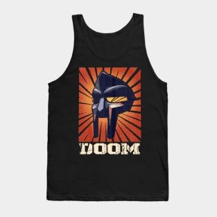 Retro Doom White Tank Top